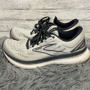 Brooks Women's Glycerin 19 Neutral Running Shoe Grey/Ombre/White 7.5